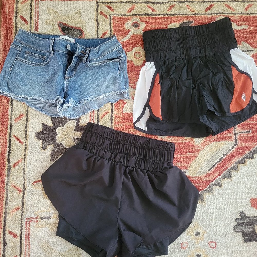 Shorts Bundle - Free People, Revival, Pink
